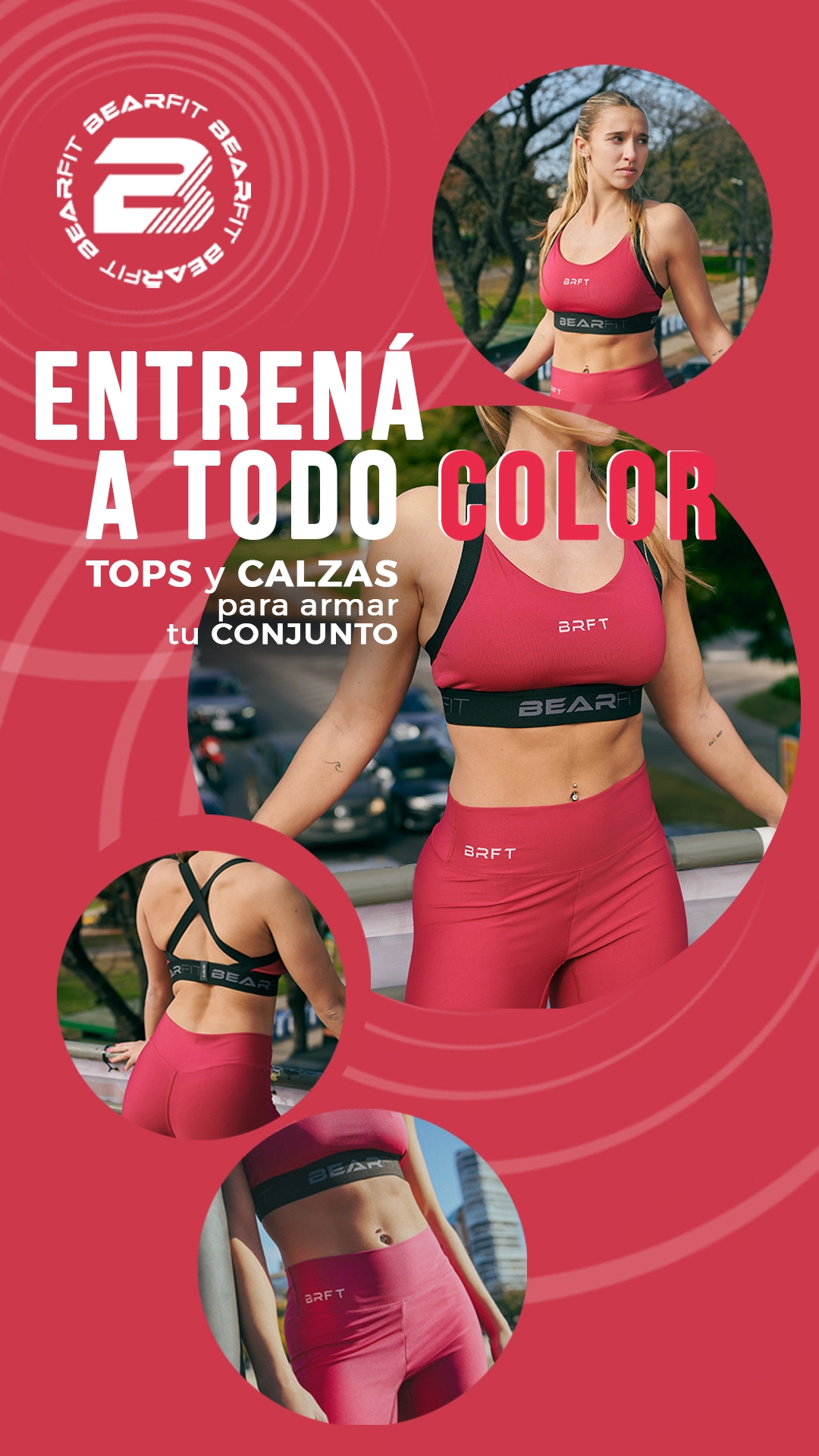 Entrená a todo color Entrená a todo color