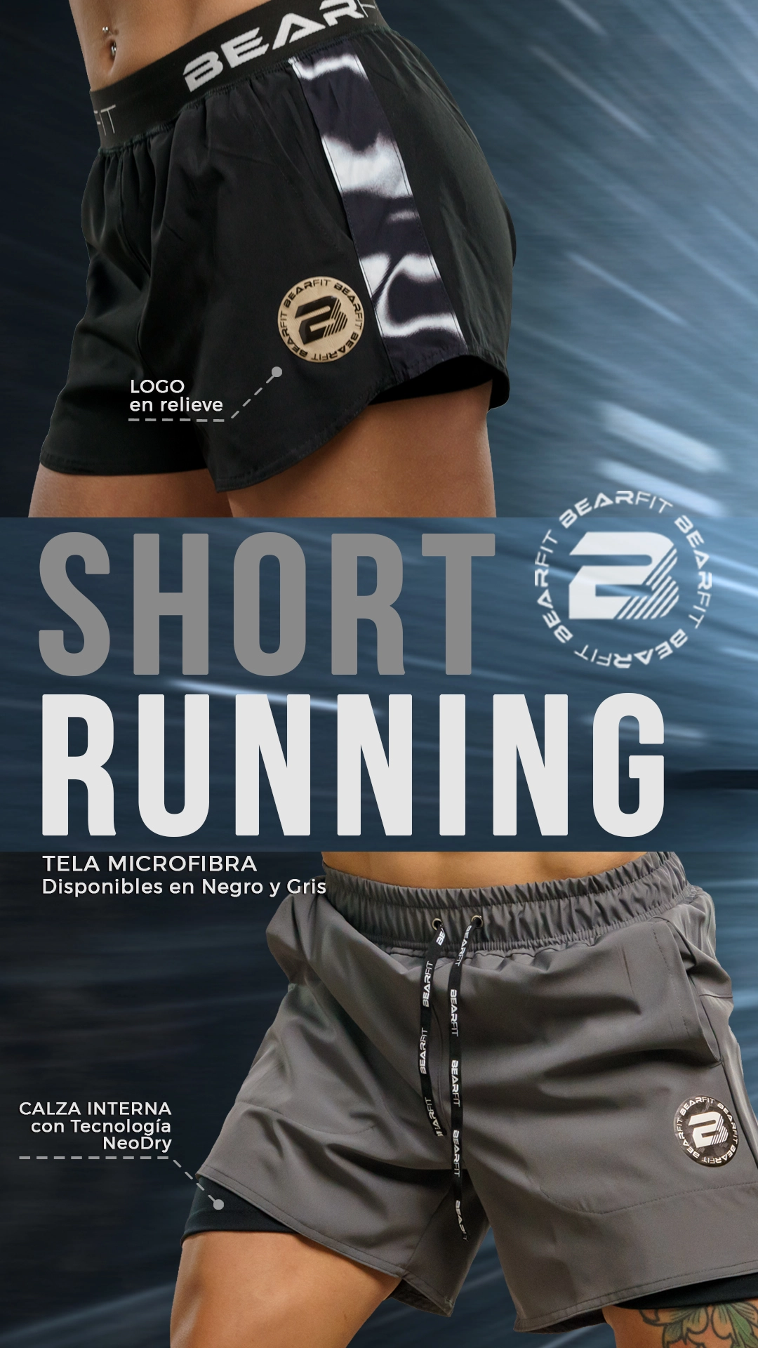 Nuevo Short Running Nuevo Short Running